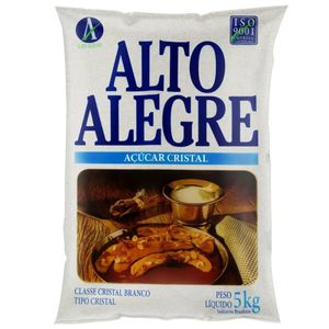 Açúcar Cristal Alto Alegre 5kg