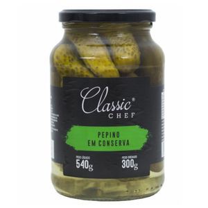 Pepino Classic Chef em Conserva Vidro 300g