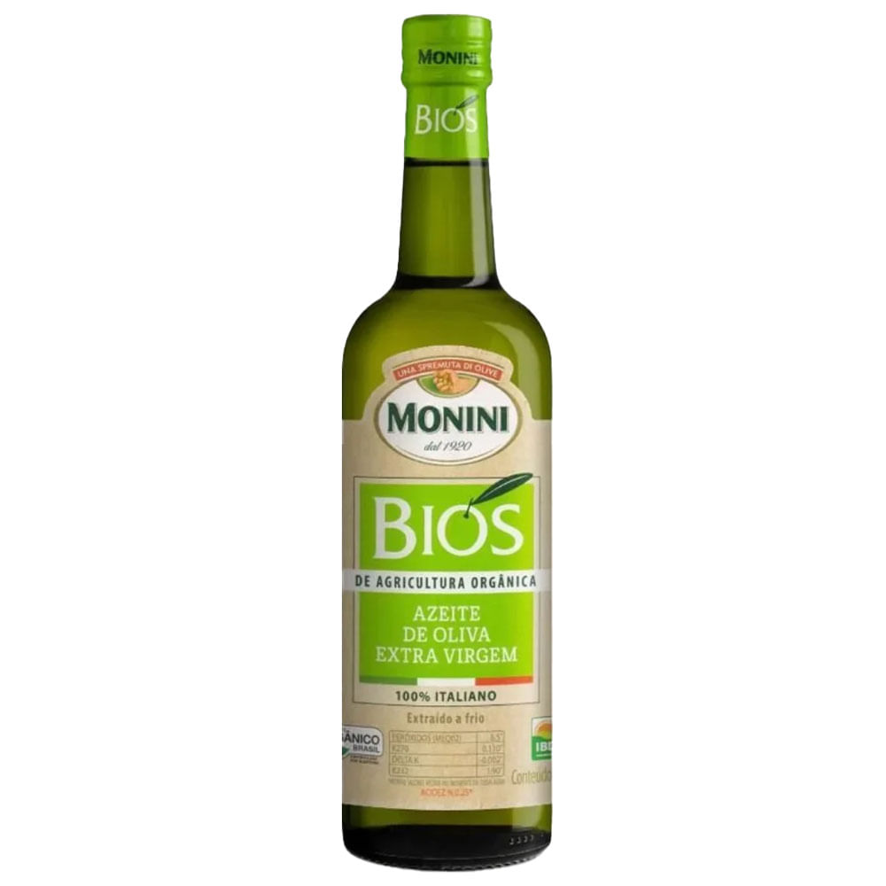 Azeite Oliva Italiano Monini Extra Virgem Organico 500ml