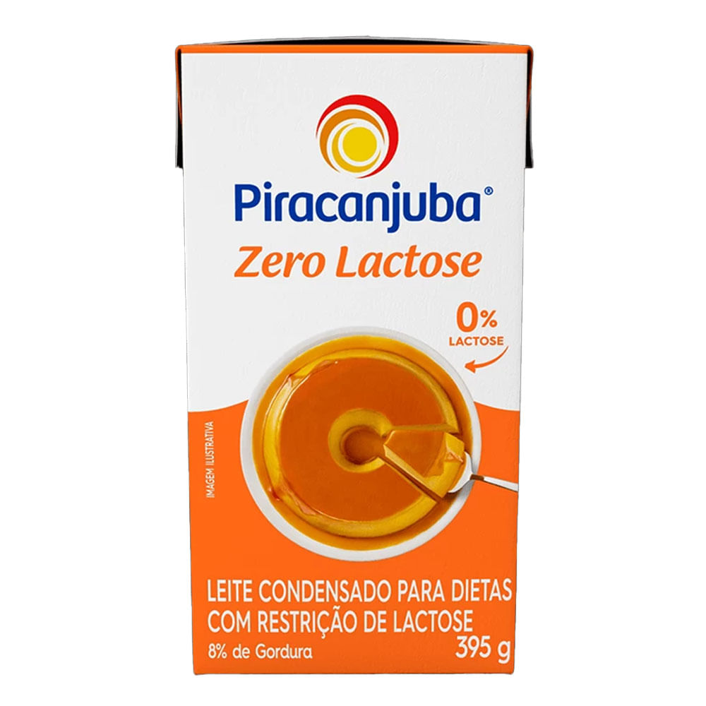 Leite Condensado Piracanjuba Zero Lactose 395g