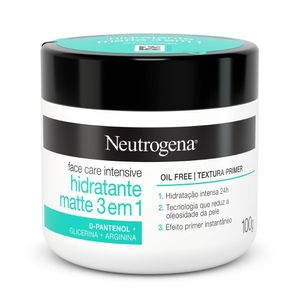 Creme Hidratante Efeito Matte Facial Neutrogena Pote 100g