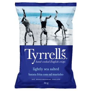 Batata Frita Inglesa Tyrrells Sal Marinho 40g