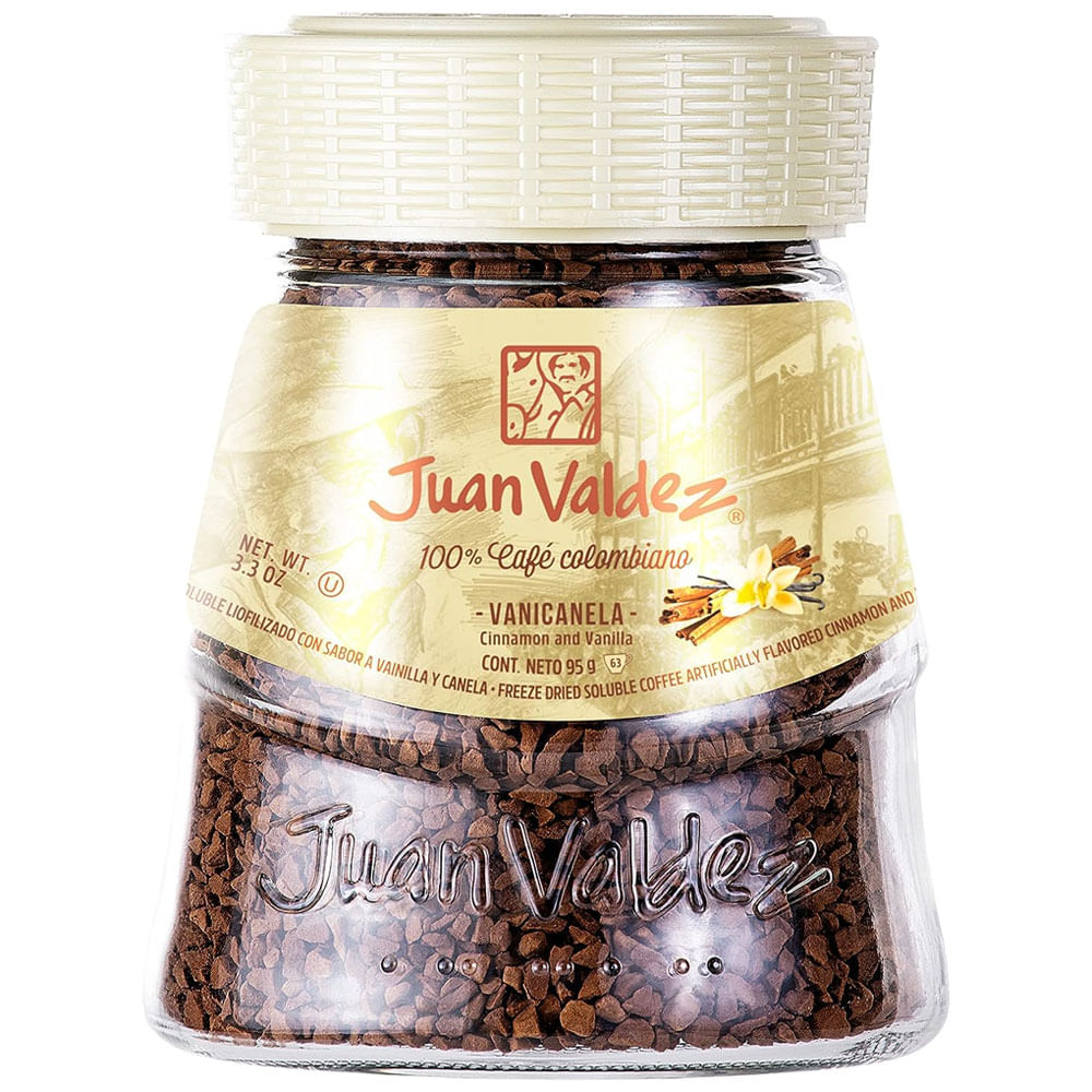 Cafe Colombiano Juan Valdez Canela Baunilha 95g