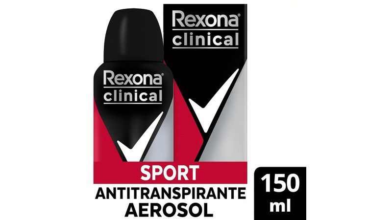 REXONA CLINICAL AEROSOL SPORTS 150ML - UNILEVER DO BRASIL