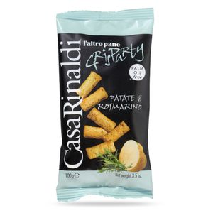 Biscoito Mini Grissini Italiano Casa Rinaldi Batata e Alecrim 100g