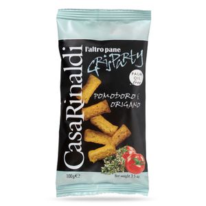 Biscoito Mini Grissini Italiano Casa Rinaldi Tomate e Orégano 100g