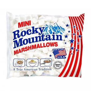 Marshmallow Americano Rocky Moutain Branco Mini 150g