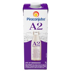 Leite UHT Tipo A2 Semidesnatado Piracanjuba  1L