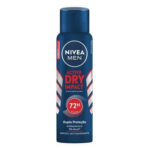 Nivea Men Desodorante Antitranspirante Aerossol Dry Impact 150ml