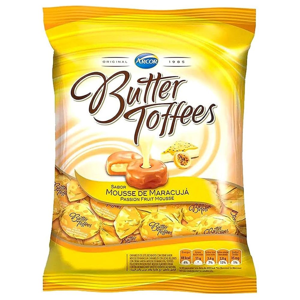 Bala Maracujá Butter Toffees 100g