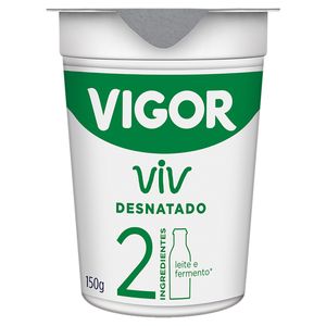 Iogurte Vigor Desnatado Viv 150g