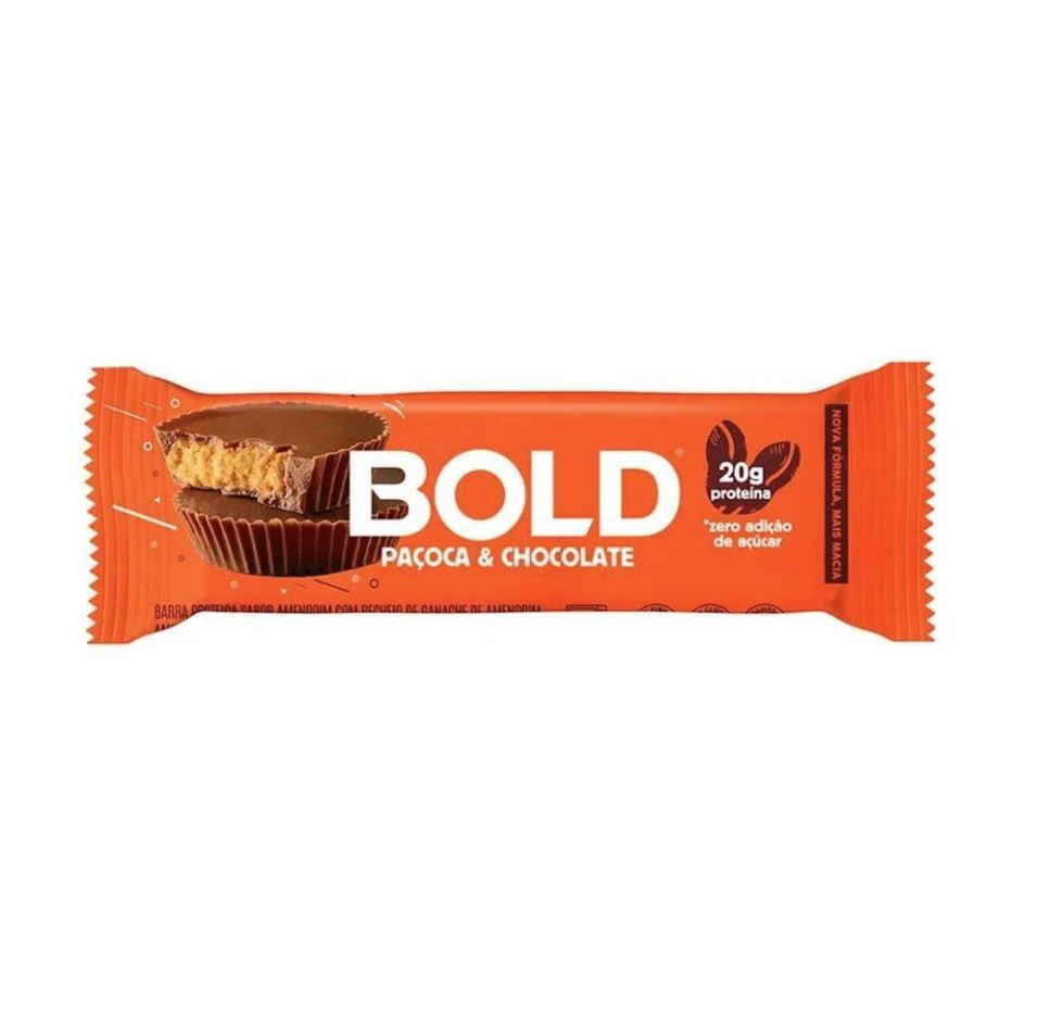 Bold Bar Paçoca e Chocolate 60g