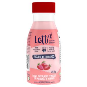 Iogurte Letti Morango 250g