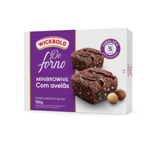 Minibrownie Wickbold Avelã 150g