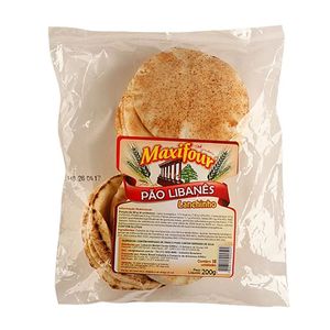 Pão Libanês Maxifour Lanchinho 200g