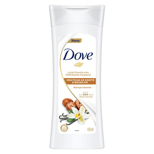 Loção Desodorante Hidratante Corporal Dove Nutrição Intensiva Manteiga de Karité & Baunilha 400ml