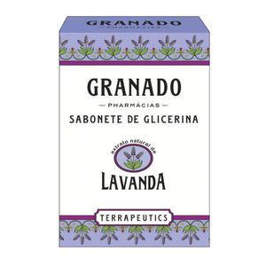 Sabonete Barra de Glicerina Lavanda Granado Terrapeutics Caixa 90g