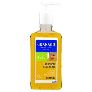 Sabonete Líquido Camomila Granado Bebê Frasco 250ml