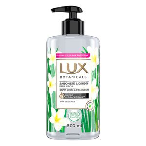 Sabonete Líquido para as Mãos Capim-Limão & Frangipani Lux Botanicals Frasco 500ml