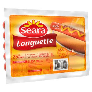 Salsicha Seara Longuette 500g