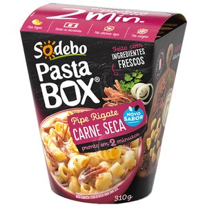 Pasta Box Sodebo Carne Seca 310g