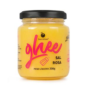 Manteiga Ghee Dom Afonso Com Sal Rosa 200g