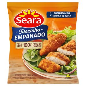 Filezinho De Frango Empanado Seara 400g