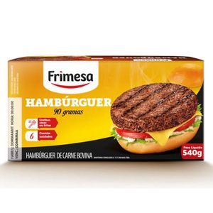 Hambúrguer Frimesa Bovino 540g