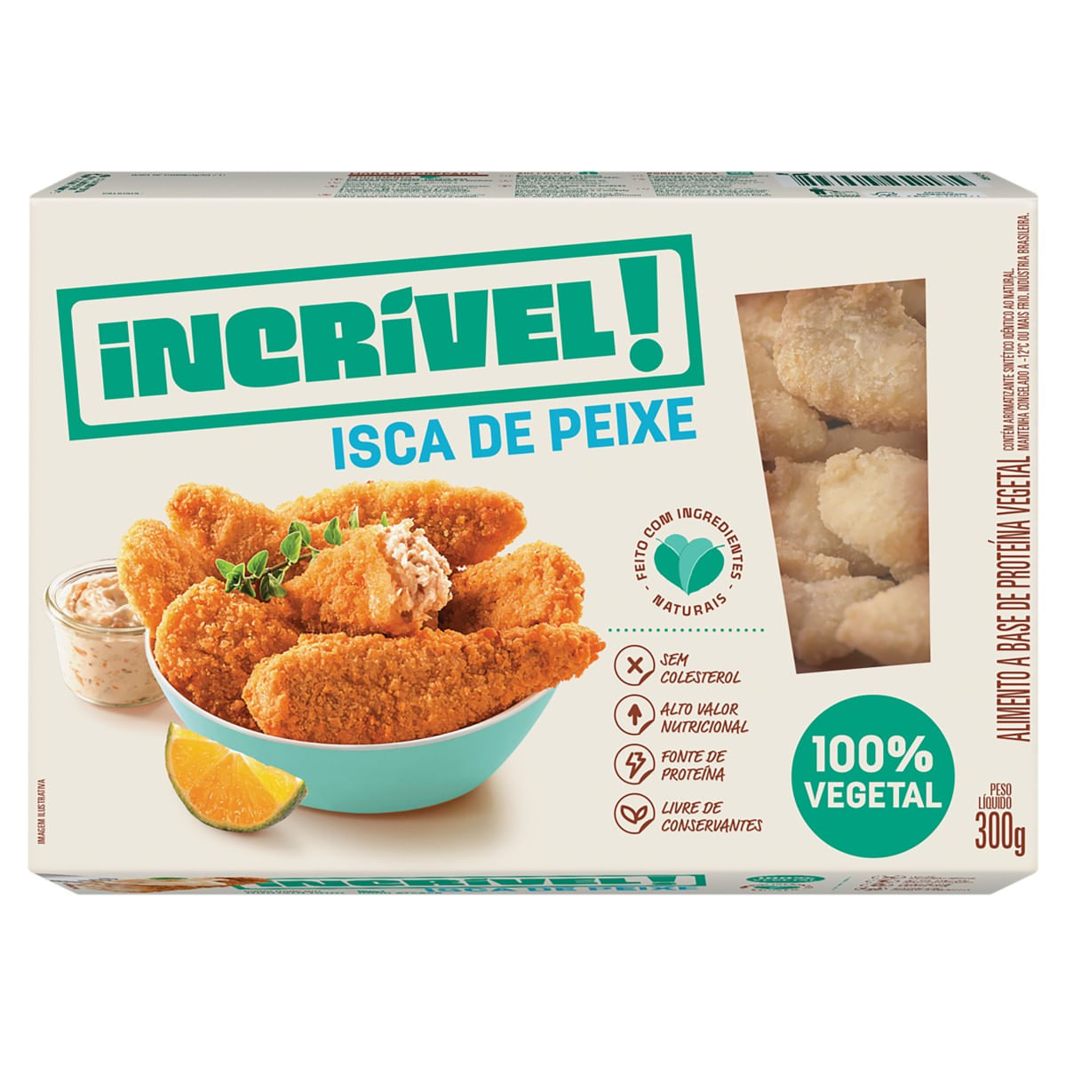 Iscas De Peixe Seara Incrível 300g