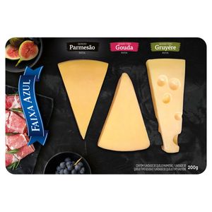 Trio De Queijos Faixa Azul 200g