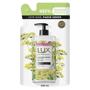 Sabonete Líquido para as Mãos Erva-Doce Lux Botanicals Frasco 500ml