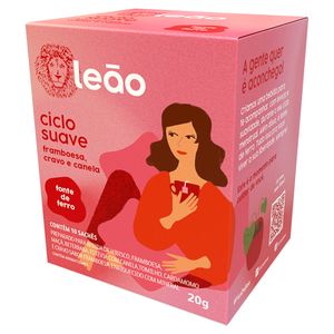 Chá Leão Fases Ciclo Suave 20g