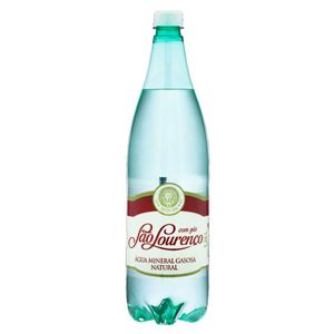 Água Mineral Natural com Gás São Lourenço Garrafa 1,26L