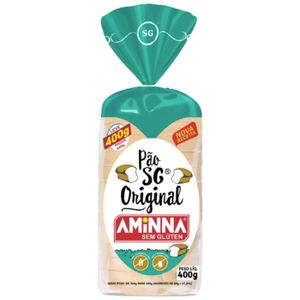 Pão Aminna Original S/ Glúten 400g