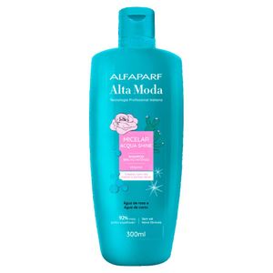 Shampoo Brilho Intenso Alfaparf Alta Moda Micelar Acqua Shine Frasco 300ml