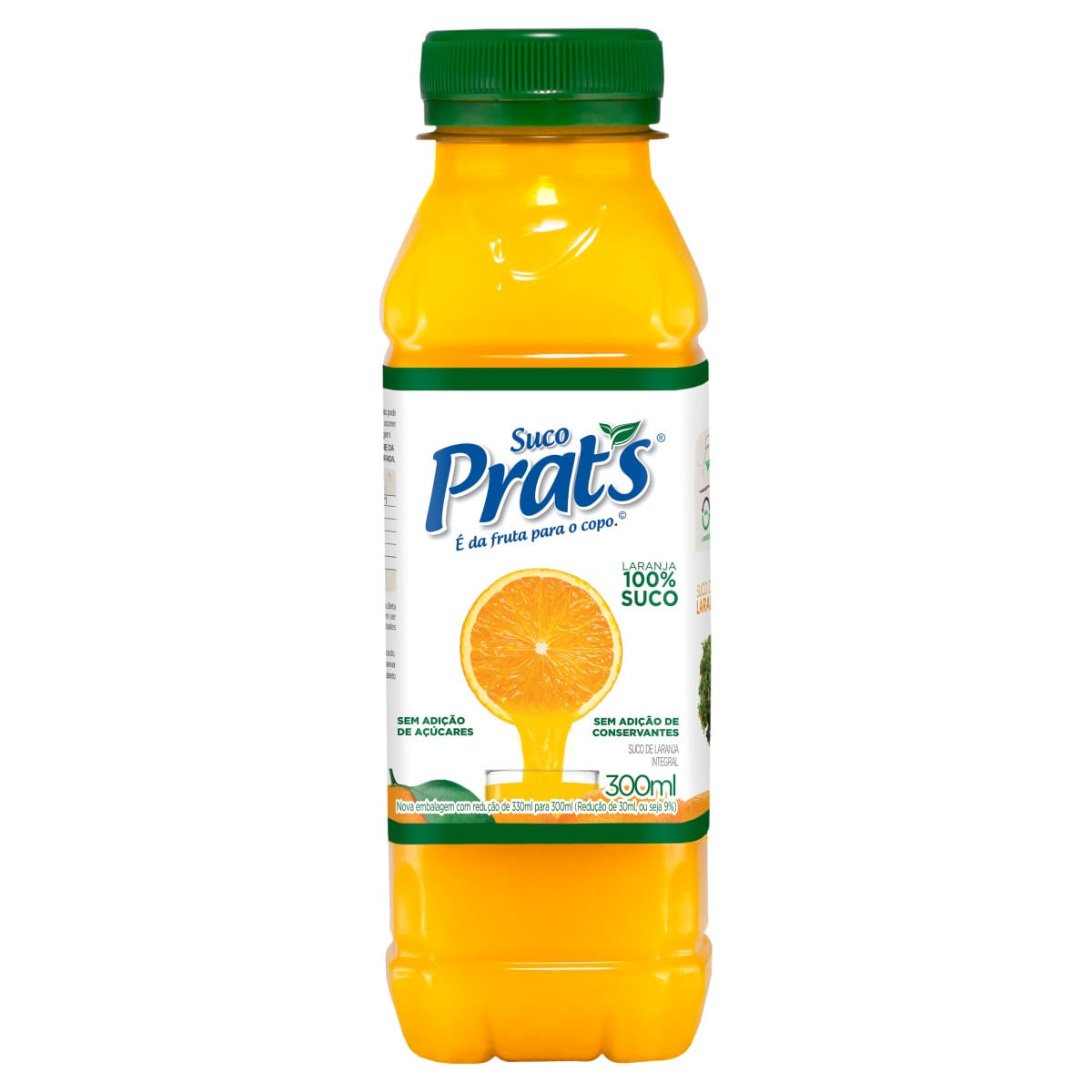 Suco Prats Laranja Pet 300ml