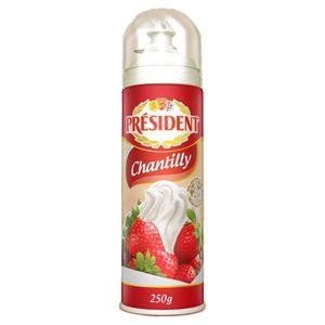 Creme Chantilly Président Frasco 250g Spray