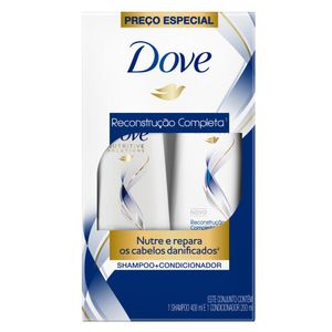 Shampoo + Condicionador Dove Reconstrução Completa 400ml + 200ml