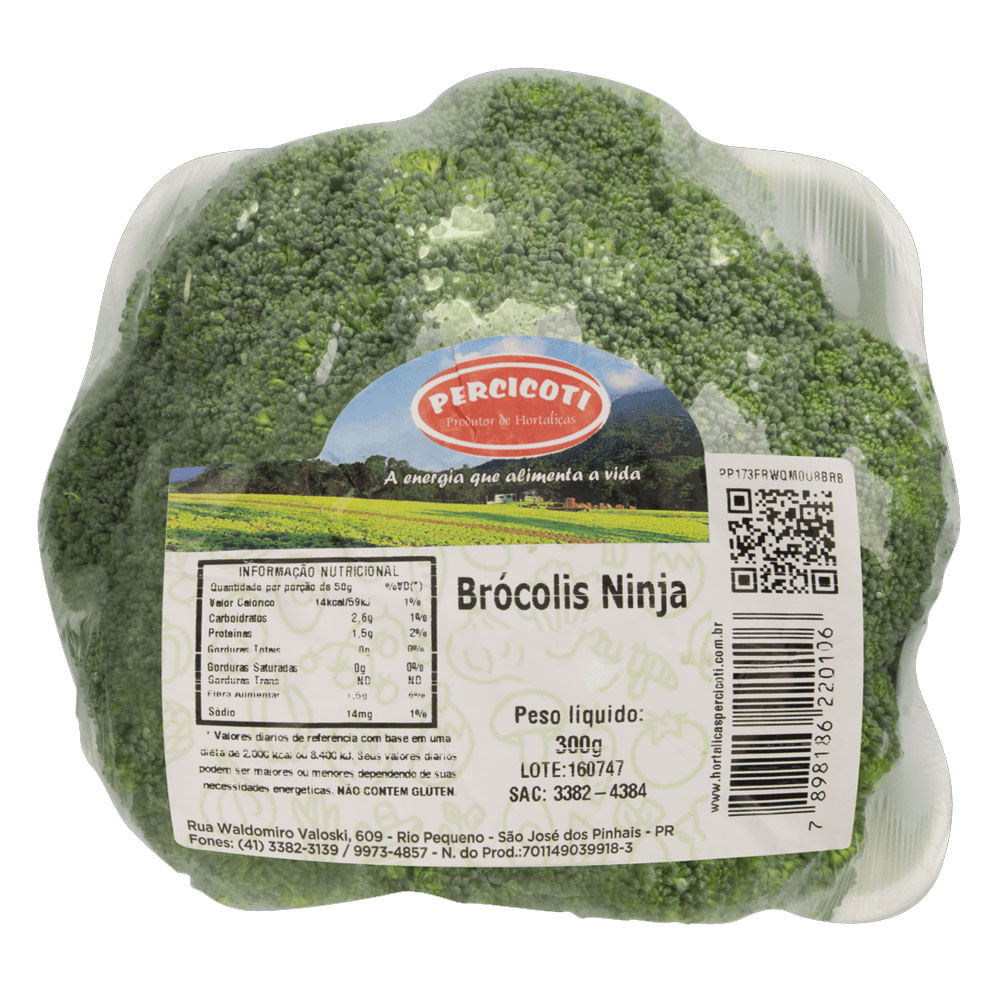 Brócolis Percicoti Ninja 300g
