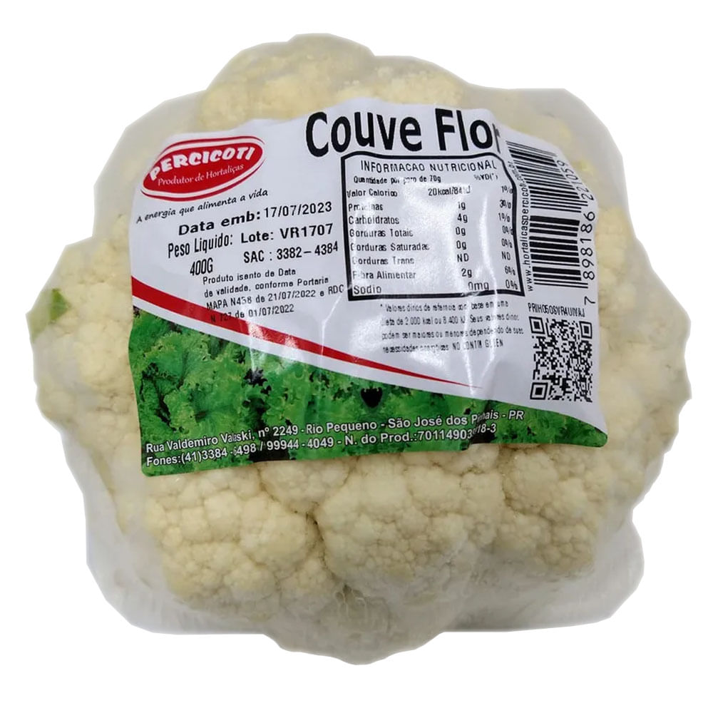 Couve-flor Percicoti 400g