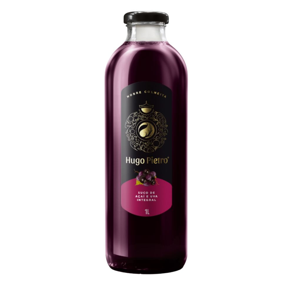Suco de Açaí e Uva Integral Hugo Pietro 1L