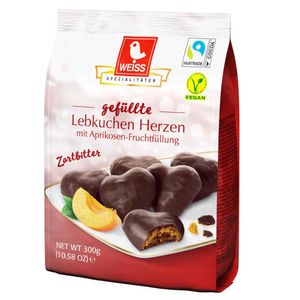 Pão de Mel Alemão com Damasco Dark Weiss Lambertz 300g