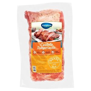Costela Suína Temperada Resfriada Pamplona Aproximadamente 1kg