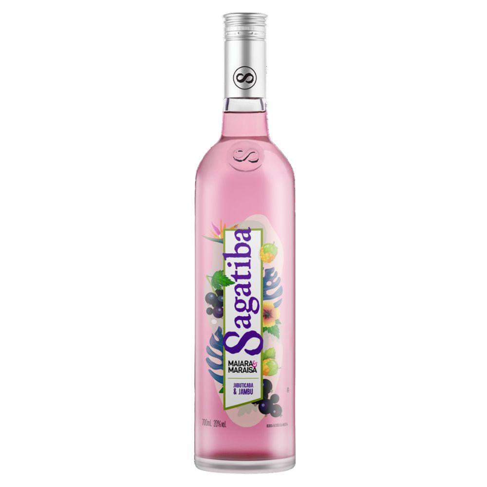 Bebida Mista Jabuticaba & Jambu Maiara & Maraisa Sagatiba Garrafa 700ml