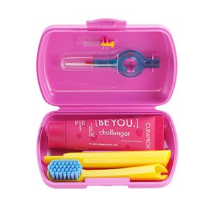 Kit de Viagem Curaprox Escova de Dente + Escova Interdental + Pasta de Dente com 10ml