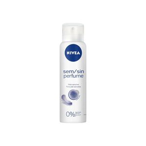 NIVEA Desodorante Antitranspirante Aerossol Sem Perfume Pele Sensível 150ml