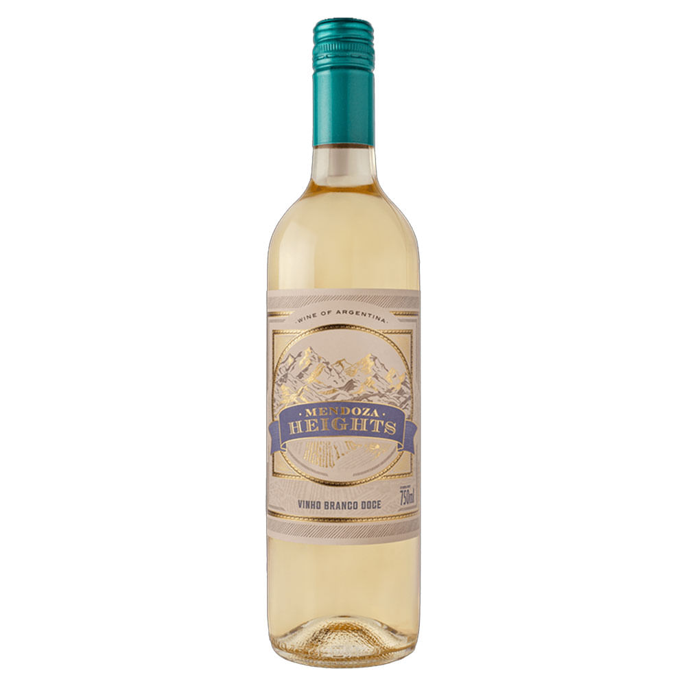 Vinho Argentino Mendoza Heights Branco Suave 750ml