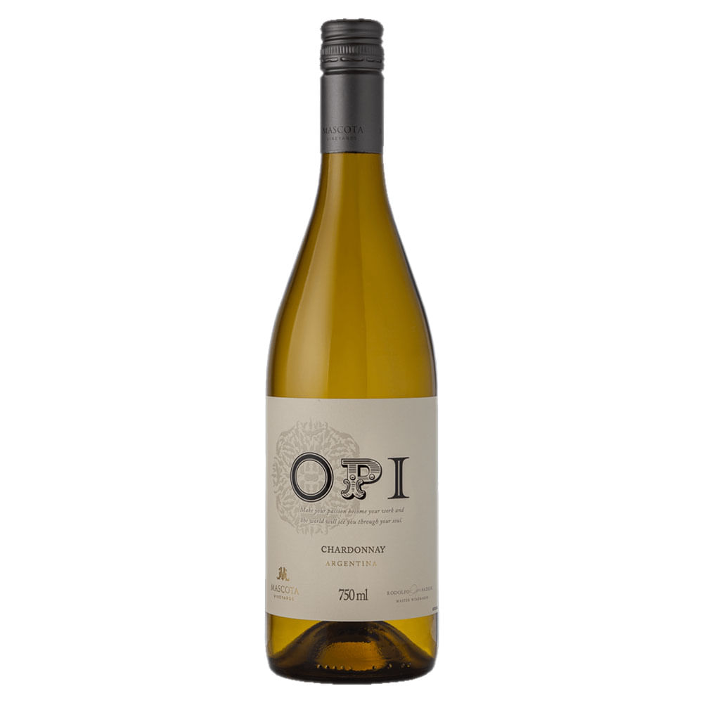 Vinho Argentino Opi Mascota Chardonnay 750ml