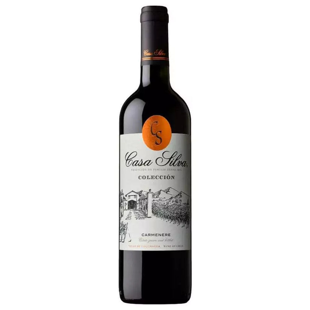 Vinho Chileno Casa Silva Colec Carménère  750ml