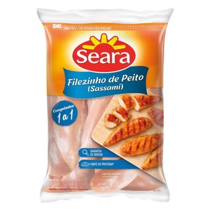 Filezinho de frango Sassami Seara IQF 1kg